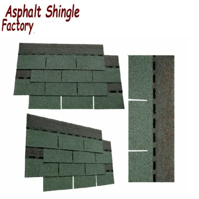 2020 Tejas de asfalto de fibra de vidrio para materiales de construcción de nueva construcción, tejas de asfalto de 3 pestañas
